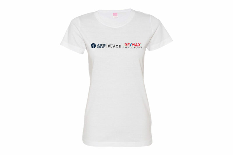 Larson Group/ReMax Collective | Women's Fine Jersey Tee - Image 14