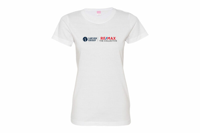 Larson Group/ReMax Collective | Women's Fine Jersey Tee - Image 23