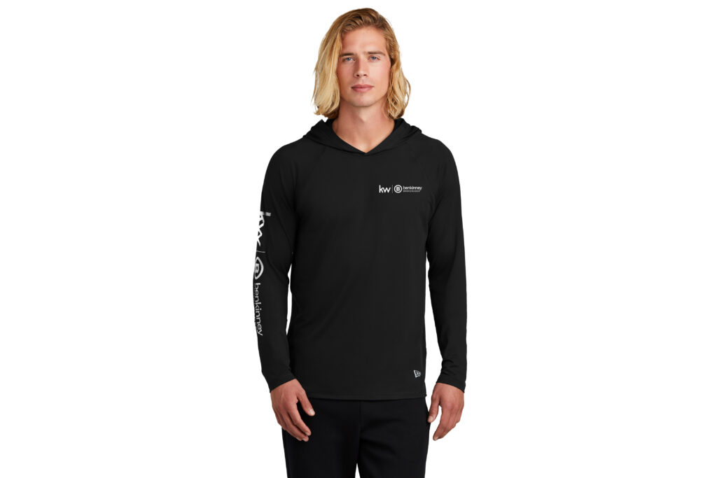 Ben Kinney Brokerages | New Era® Power Long Sleeve Hoodie - Direct To Film