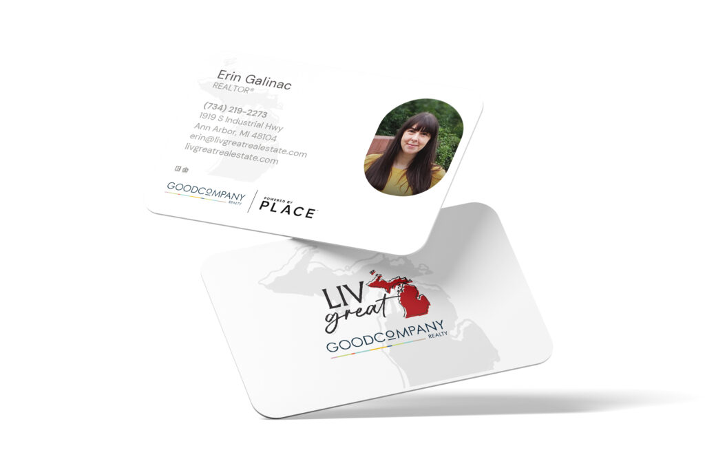 PLACE | Horizontal Liv Great Business Card