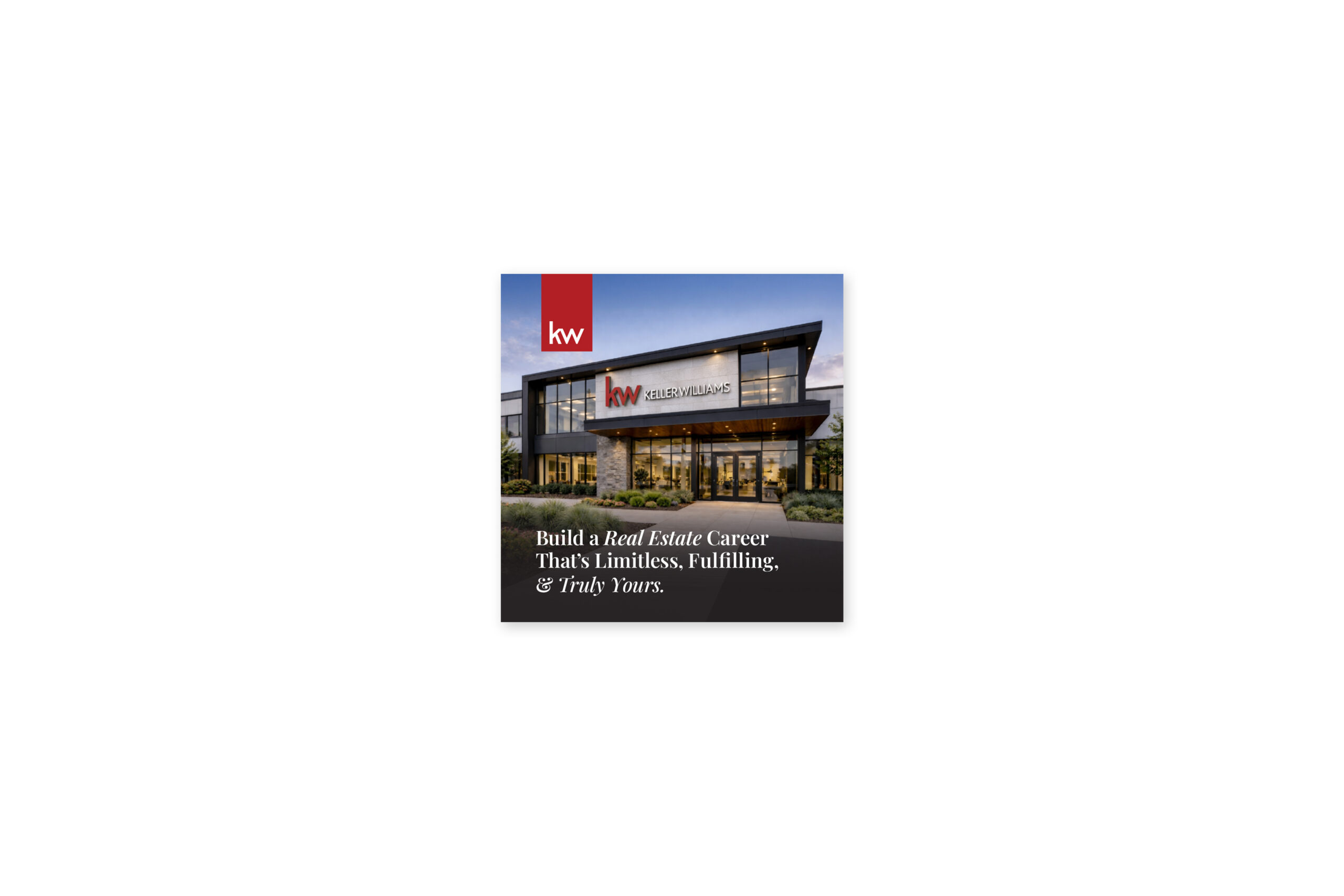Keller Williams | Career Gatefold Brochure